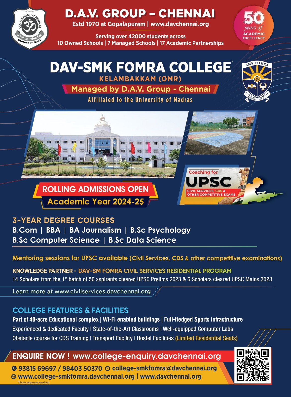 DAV-SMK_Fomra_College_poster